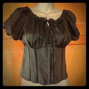 Corset blouse